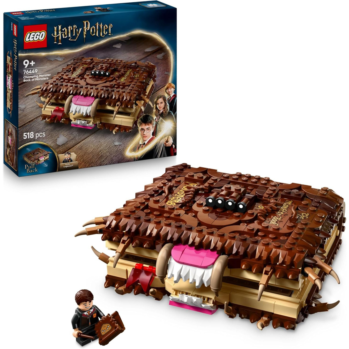 LEGO Harry Potter 76449 - Il Libro Mostro dei mostri azzannante