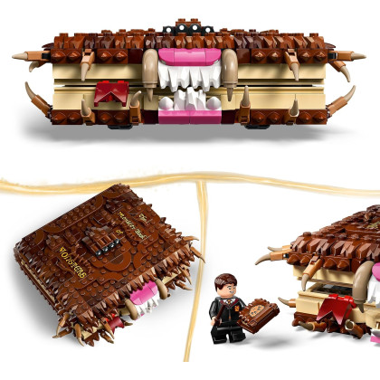 LEGO Harry Potter 76449 - Il Libro Mostro dei mostri azzannante