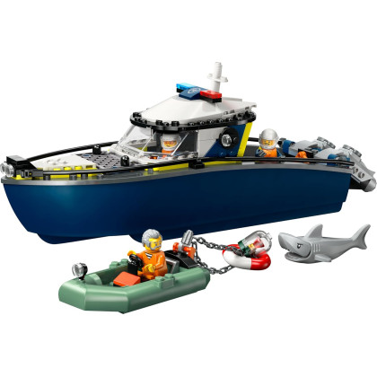 LEGO City 60456 - Inseguimento del motoscafo della Polizia