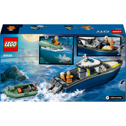 LEGO City 60456 - Inseguimento del motoscafo della Polizia