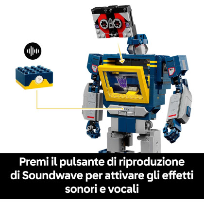 LEGO Icons 10358 - Transformers: Soundwave