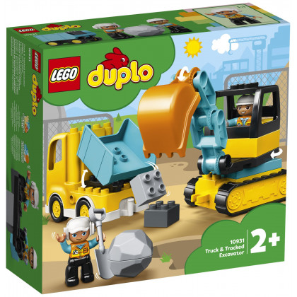 LEGO DUPLO Camion e scavatrice cingolata - 10931