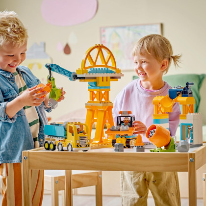 DUPLO 10476 - Cantiere e veicoli 3 in 1