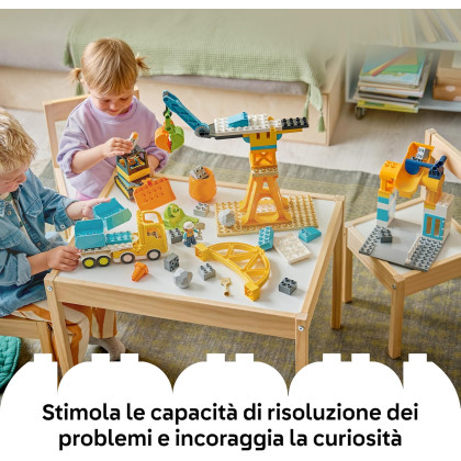 DUPLO 10476 - Cantiere e veicoli 3 in 1