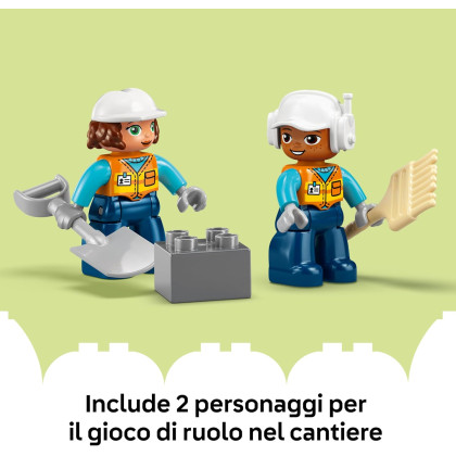 DUPLO 10476 - Cantiere e veicoli 3 in 1