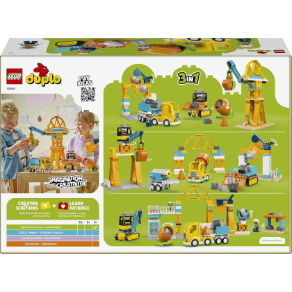DUPLO 10476 - Cantiere e veicoli 3 in 1
