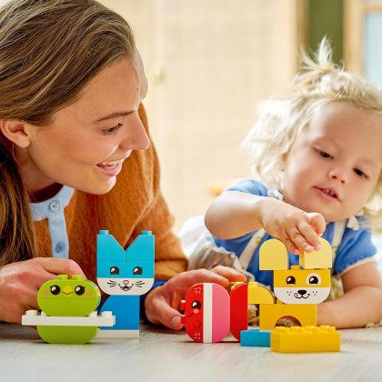 DUPLO 10477 - Animali domestici creativi 3 in 1
