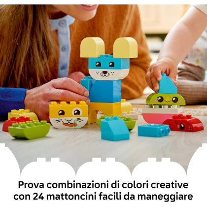 DUPLO 10477 - Animali domestici creativi 3 in 1