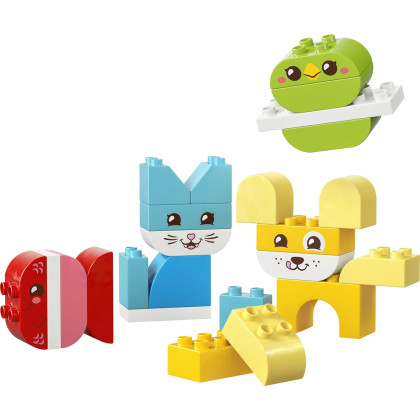 DUPLO 10477 - Animali domestici creativi 3 in 1