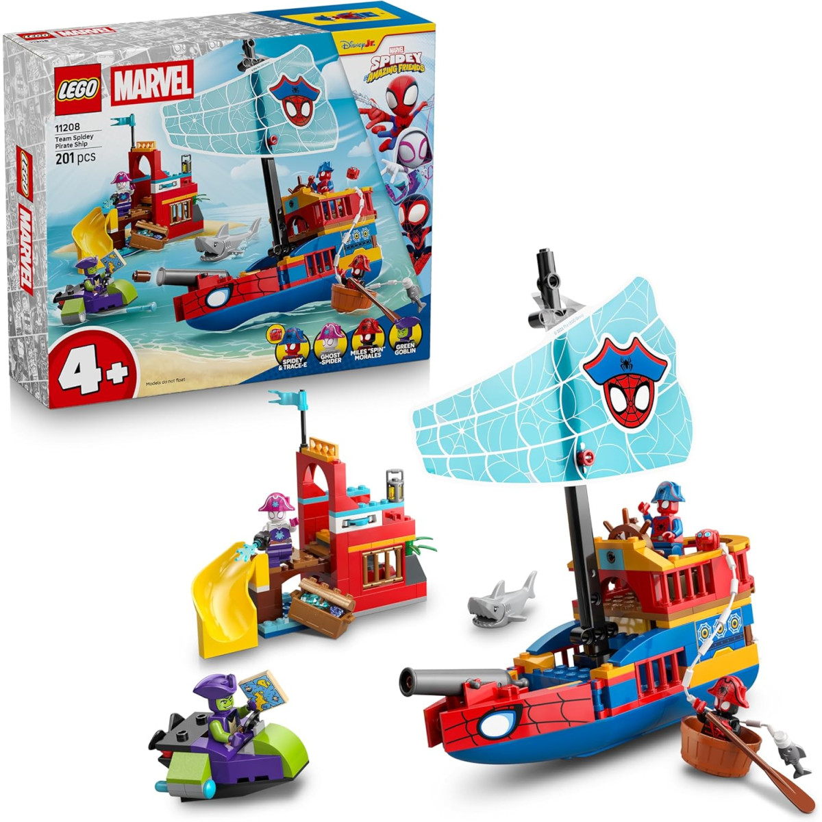 LEGO Spidey 11208 - Nave pirata del Team Spidey