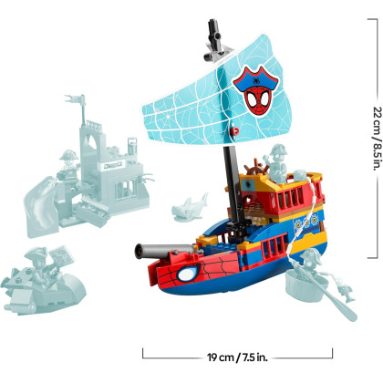 LEGO Spidey 11208 - Nave pirata del Team Spidey