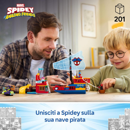 LEGO Spidey 11208 - Nave pirata del Team Spidey