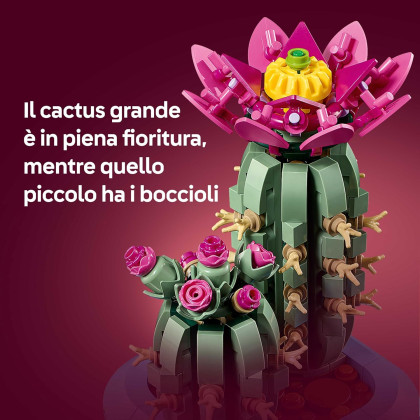 LEGO Botanicals 11509 - Cactus in fiore