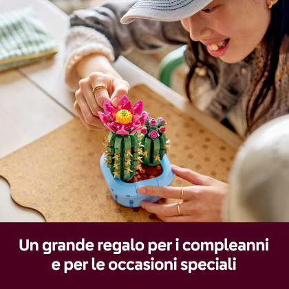 LEGO Botanicals 11509 - Cactus in fiore
