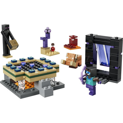 LEGO Minecraft 21854 - Viaggio nel Portale del Nether e dell’End