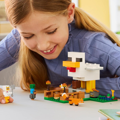 LEGO Minecraft 21585 - Fattoria di galline