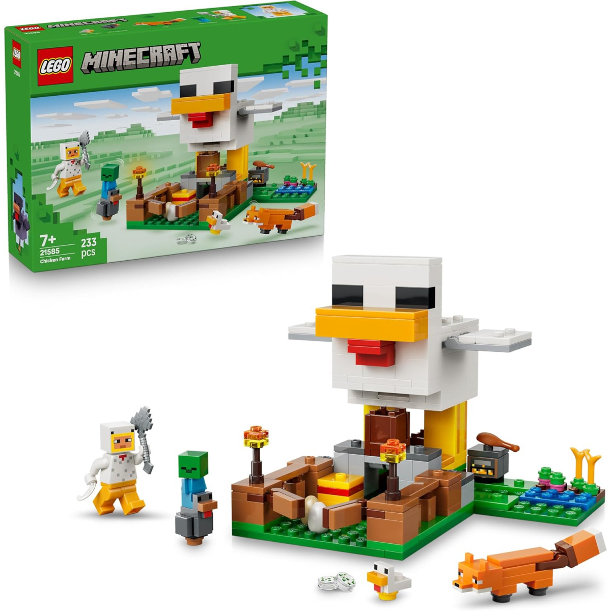 LEGO Minecraft 21585 - Fattoria di galline