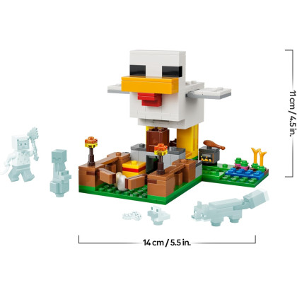 LEGO Minecraft 21585 - Fattoria di galline