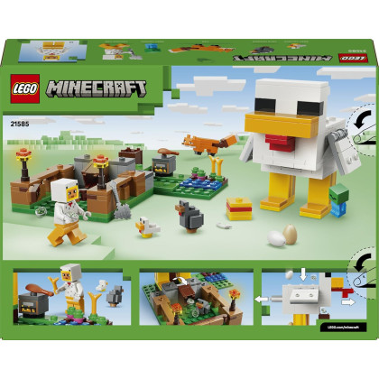 LEGO Minecraft 21585 - Fattoria di galline