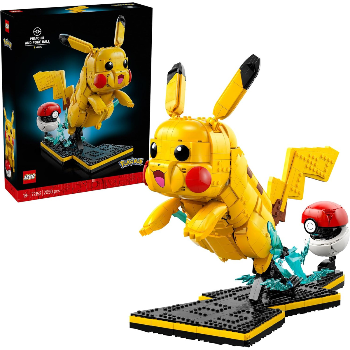 LEGO® Pokémon™ 72152 - Pikachu e Poké Ball