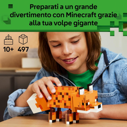 LEGO Minecraft 21588 - La Volpe