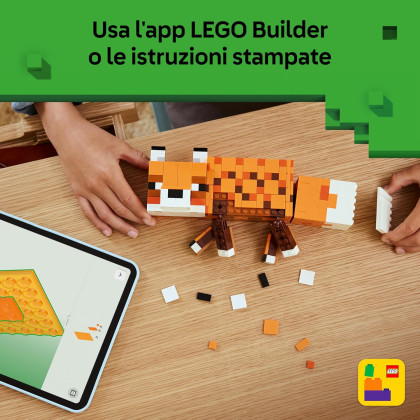 LEGO Minecraft 21588 - La Volpe