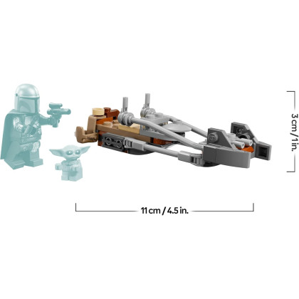 LEGO Star Wars 75436 - Speeder Bike™ del Mandaloriano e di Grogu