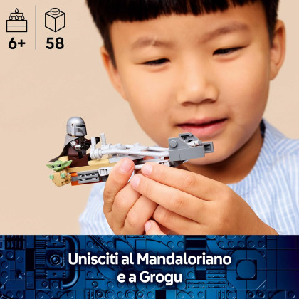LEGO Star Wars 75436 - Speeder Bike™ del Mandaloriano e di Grogu