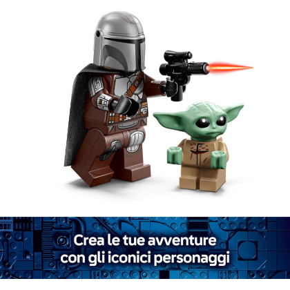 LEGO Star Wars 75436 - Speeder Bike™ del Mandaloriano e di Grogu
