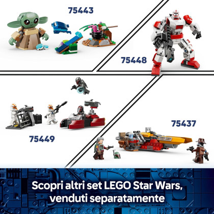 LEGO Star Wars 75436 - Speeder Bike™ del Mandaloriano e di Grogu