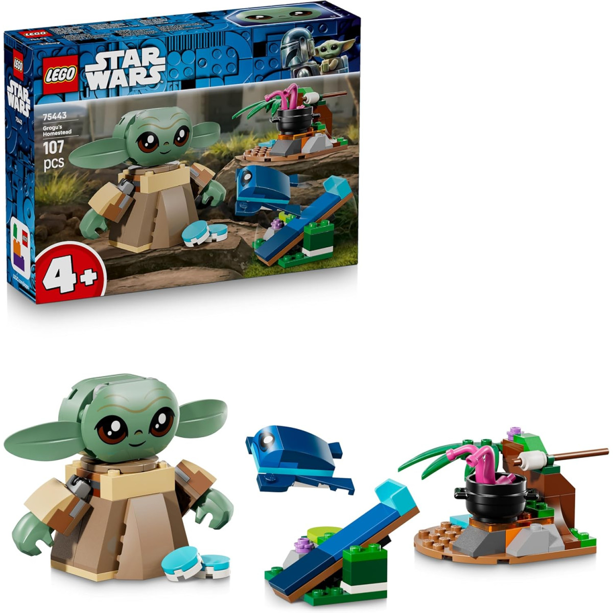 LEGO Star Wars 75443 - La casa di Grogu