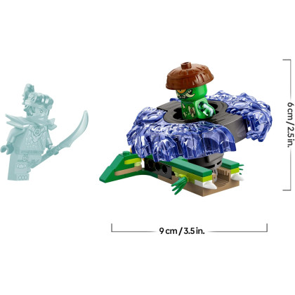 LEGO Ninjago 71849 - Nya contro Spinner Mostro della Mutazione