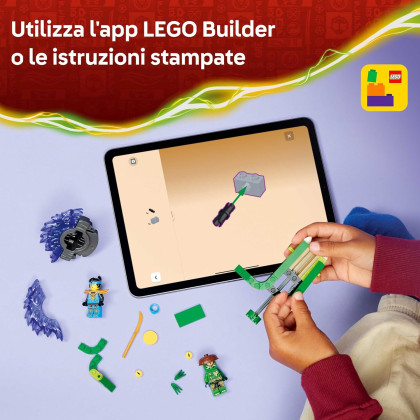 LEGO Ninjago 71849 - Nya contro Spinner Mostro della Mutazione