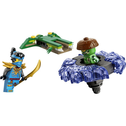 LEGO Ninjago 71849 - Nya contro Spinner Mostro della Mutazione