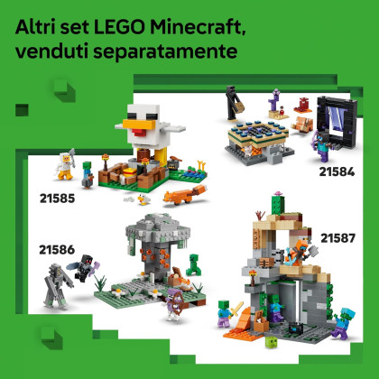 LEGO Minecraft 21583 - Avventura di Steve nella taiga
