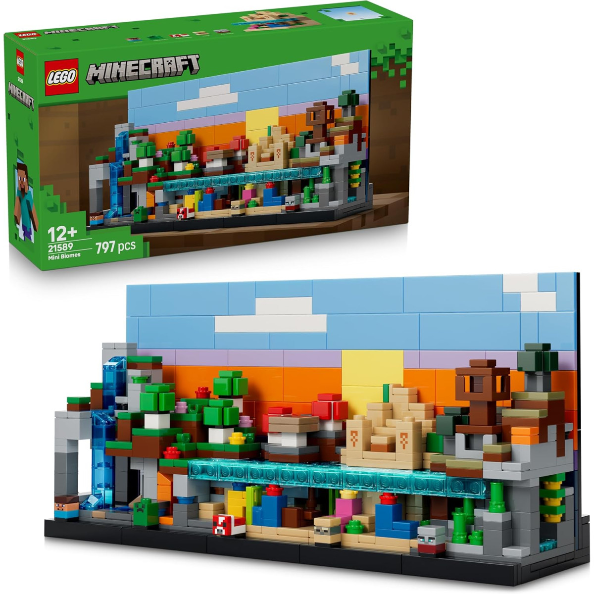 LEGO Minecraft 21589 - Mini-biomi