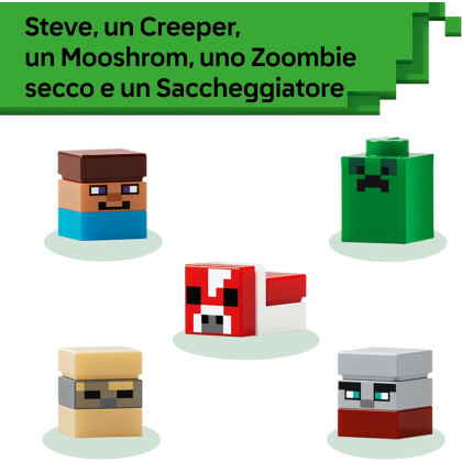 LEGO Minecraft 21589 - Mini-biomi