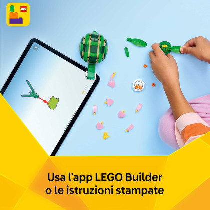 LEGO Creator 31377 - Tartaruga con fiore di ninfea