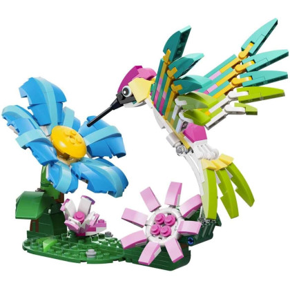 LEGO Creator 31384 - Animali selvatici: colibrì variopinto