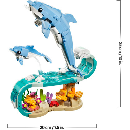 LEGO Creator 31385 - Animali marini: meravigliosi delfini