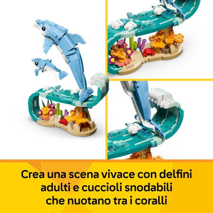 LEGO Creator 31385 - Animali marini: meravigliosi delfini