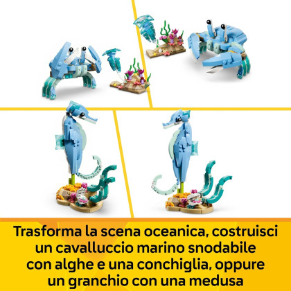 LEGO Creator 31385 - Animali marini: meravigliosi delfini