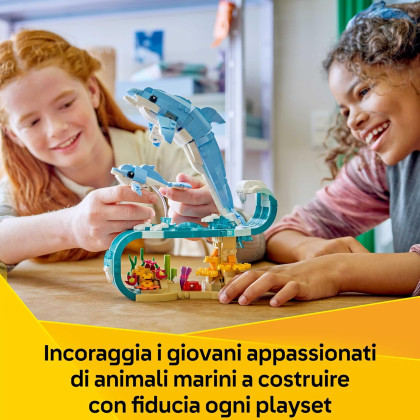 LEGO Creator 31385 - Animali marini: meravigliosi delfini