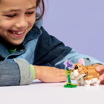 LEGO Creator 31376 - Simpatico criceto con fiore