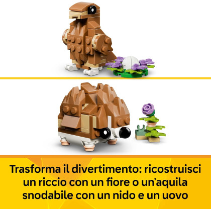 LEGO Creator 31376 - Simpatico criceto con fiore