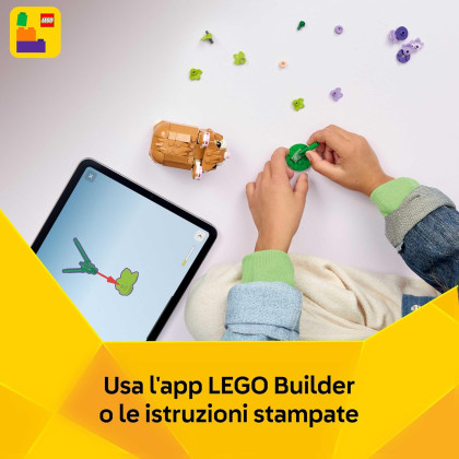 LEGO Creator 31376 - Simpatico criceto con fiore