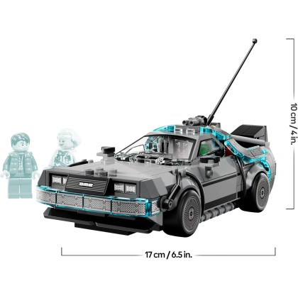 LEGO Speed Champions 77256 - Macchina del tempo di Ritorno al futuro