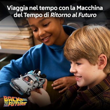 LEGO Speed Champions 77256 - Macchina del tempo di Ritorno al futuro