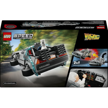 LEGO Speed Champions 77256 - Macchina del tempo di Ritorno al futuro