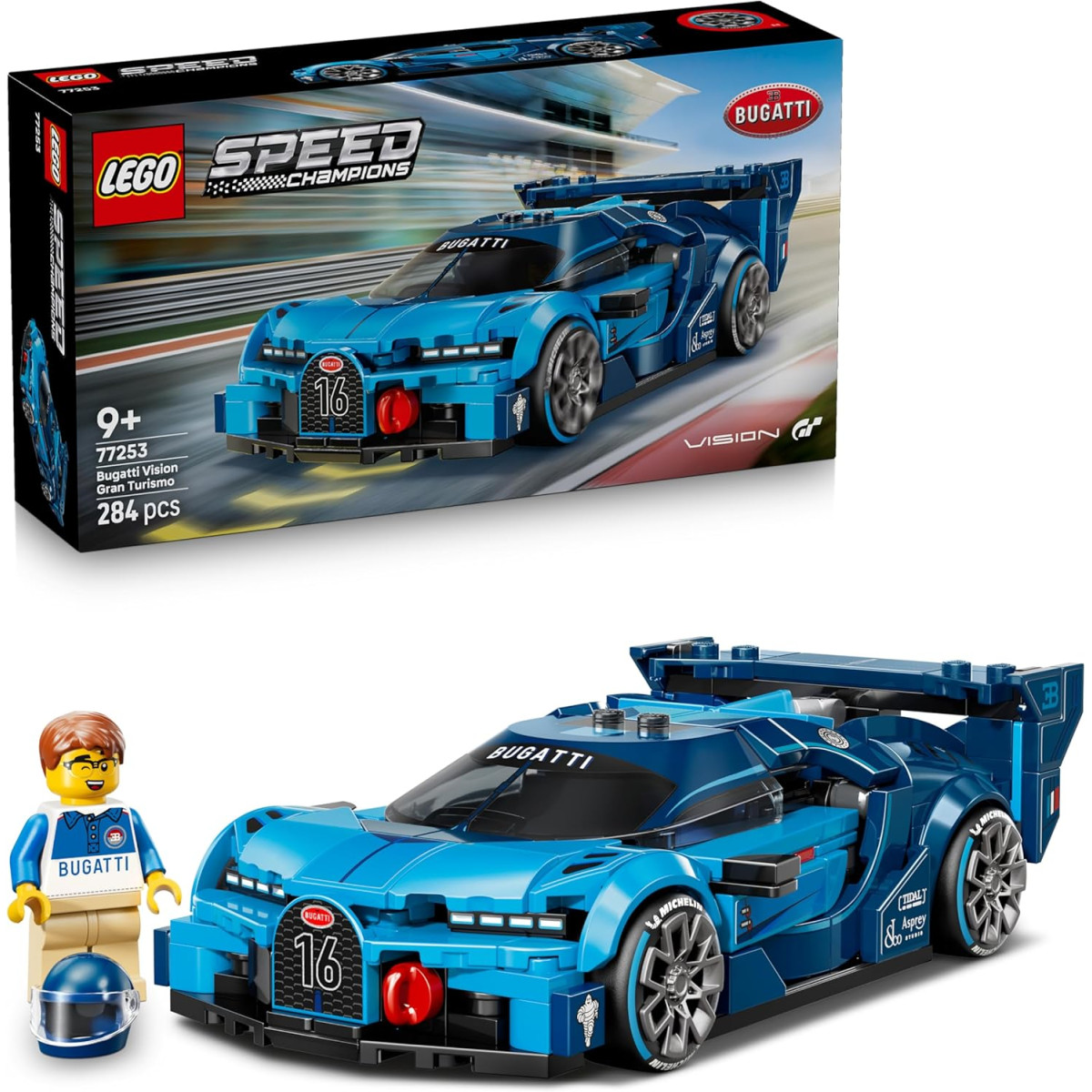 LEGO Speed Champions 77253 - Super auto sportiva Bugatti Vision GT